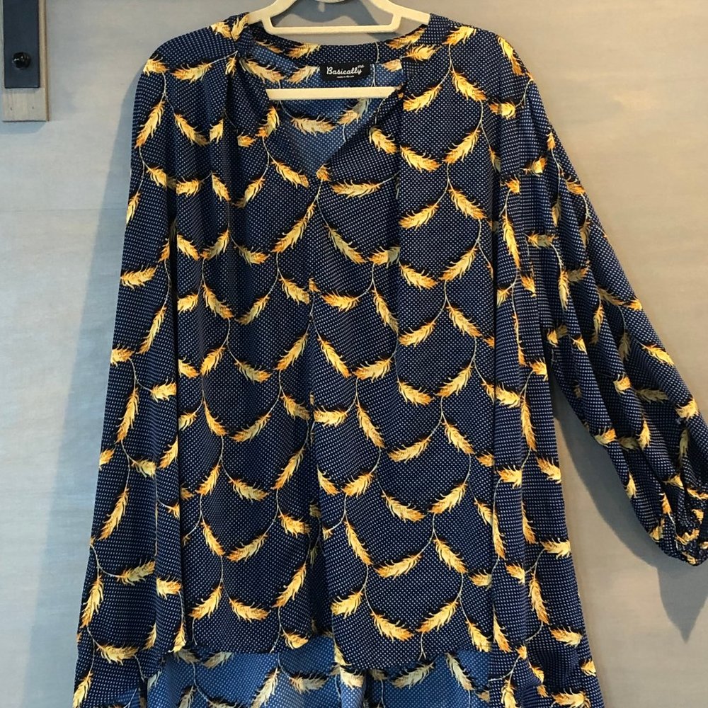 Women's printed blouse!